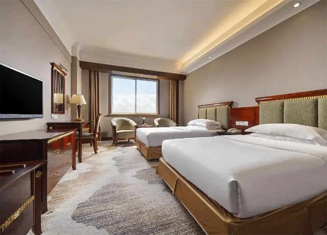 غرفة تنفيذية بسريرين منفصلين، New Century Hotel Taizhou 1/1