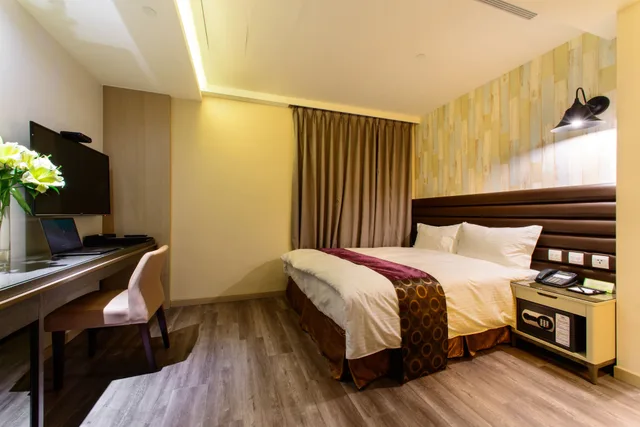 غرفة بزنس بسرير كوين، Stay Hotel - Taichung Zhongqing 3/4