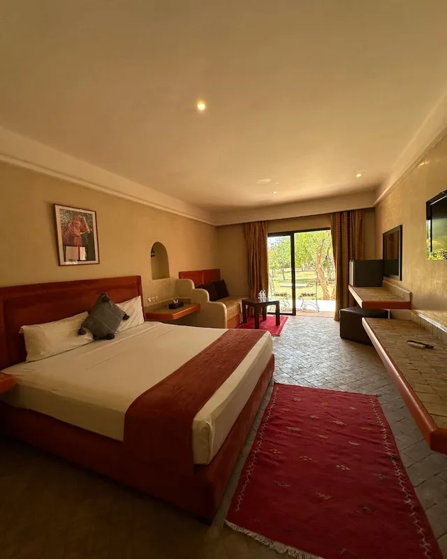 غرفة بسرير كوين مع أريكة، Palais Riad Berbere 6/10