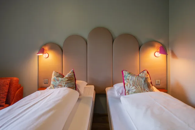 غرفة بسريرين منفصلين، Bunks at Rode 4/8