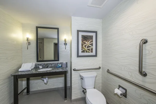 غرفة قياسية بسريرين كوين لذوي الإعاقة، Holiday Inn Express Hotel And Suites Charleston Arpt Conv Ctr Area 6/7