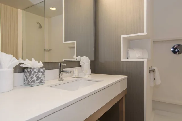 غرفة بسرير كينج مع أريكة بحوض استحمام لذوي الإعاقة، COURTYARD RALEIGH-DURHAM AIRPORT/BRIER CREEK 3/6