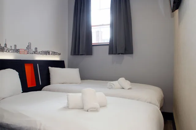 غرفة بسريرين منفصلين، easyHotel Ipswich Town Centre 3/10