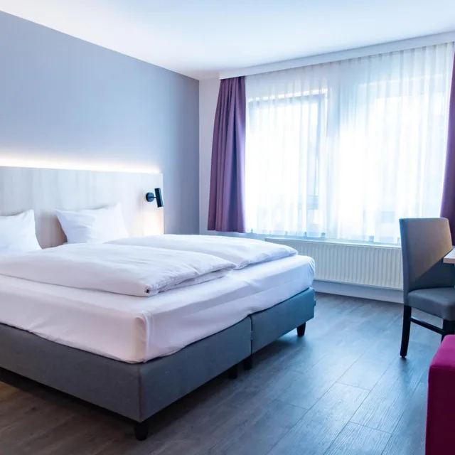 غرفة كومفورت بسرير مزدوج، Taste Hotel Hockenheim 2/8