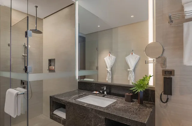 DLuxe Room Twin City View، Dusitd2 Davao 4/6