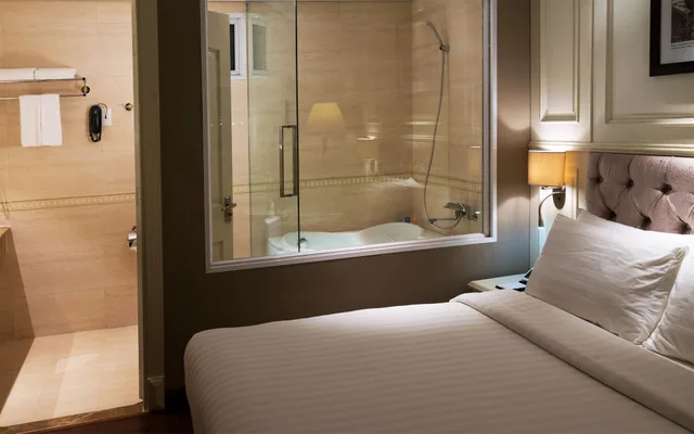 غرفة بريميير بسرير مزدوج، Silverland Jolie Hotel Spa 6/6
