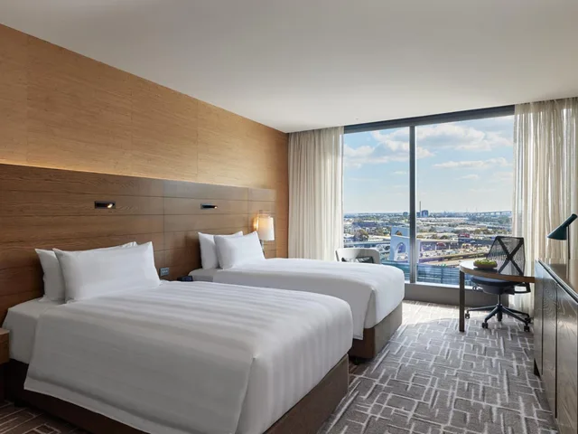 غرفة ديلوكس بسرير فردي، PAN PACIFIC MELBOURNE 1/4