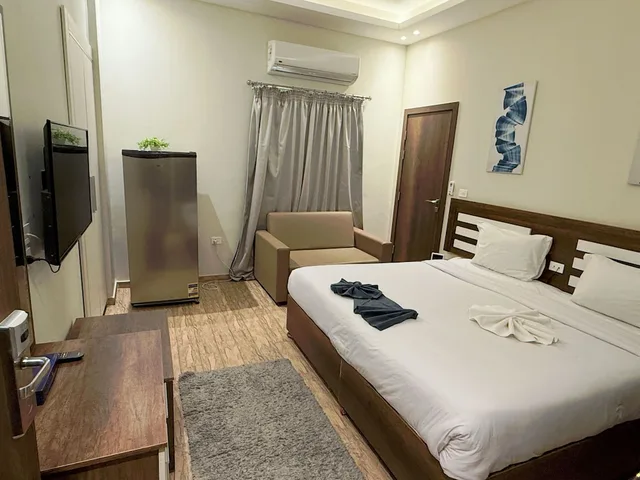استوديو ديلوكس بسرير فردي، Royal Inn Residence New Cairo 3/6