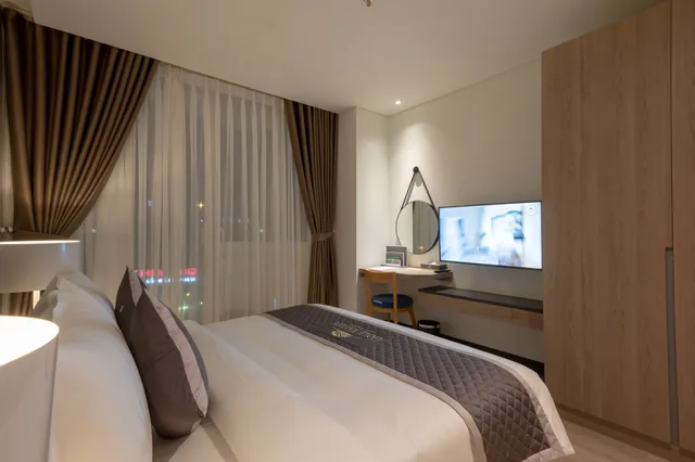 جناح عائلي بسريرين منفصلين وسرير كينج، Golf Valley Hotel 7/10