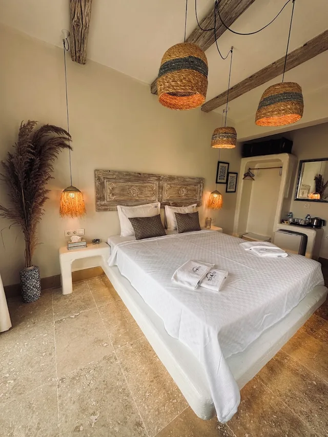 غرفة ديلوكس بسرير مزدوج بإطلالة على البحر، Lemon Villa Hotel 6/8