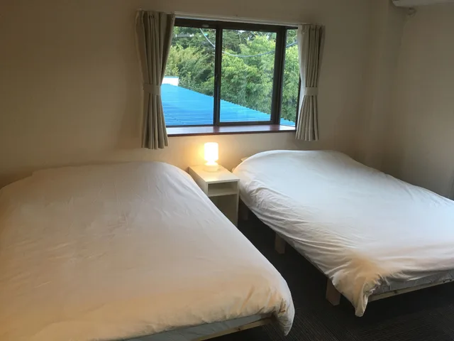 شقة بسريرين مزدوجين وفرشتي فوتون بإطلالة على الجبل بأرضية تاتامي، Fuji Scenic House73 1/9