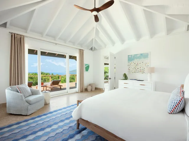 فيلا بسرير كينج بـ3 غرف نوم، Rosewood Little Dix Bay 2/3