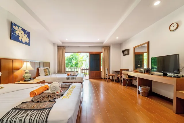 فيلا ديلوكس بسريرين منفصلين، Sailom Resort Bangsaphan 1/10