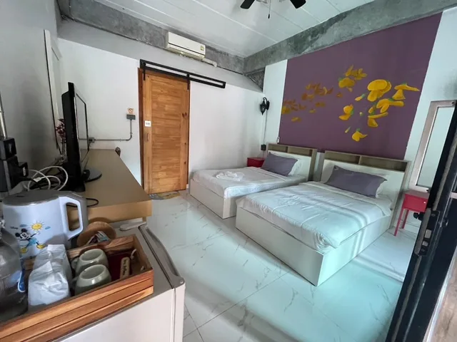 غرفة قياسية بسريرين منفصلين، Home Ayutthaya 4/6