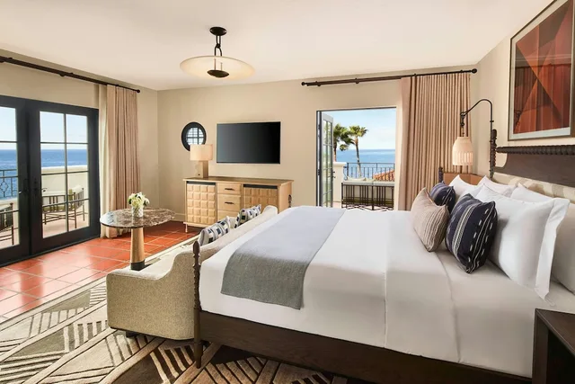 غرفة بسرير كينج بإطلالة على البحر، The Ritz-Carlton Bacara Santa Barbara 1/11