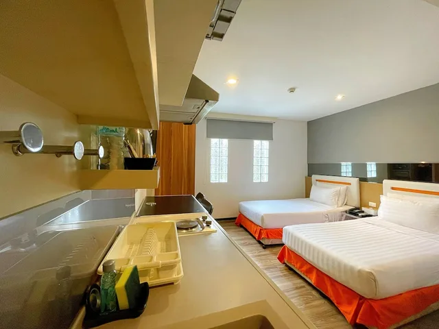 غرفة ديلوكس بسريرين منفصلين، Arawana Express Phrom Phong (ex. Icheck Inn Regency Sukhumvit) 8/10