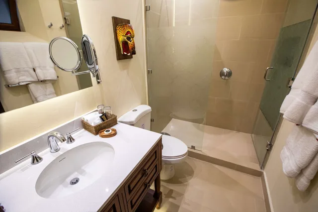 غرفة ديلوكس بسريرين مزدوجين في الملحق، Porta Hotel Antigua 5/6