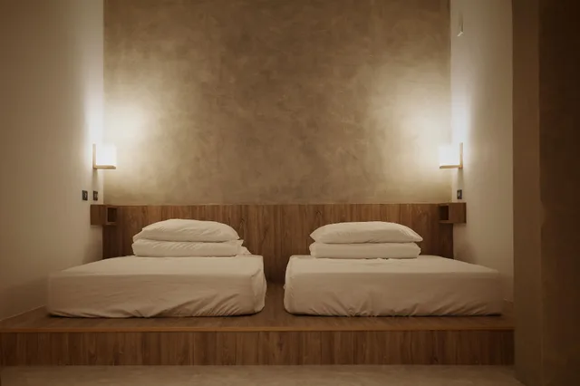 Room, Twin Beds, Shared Bathroom, G.O.A.T Hostel 1/2