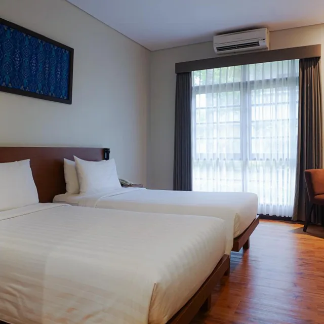 غرفة ديلوكس بسرير فردي، Grand Whiz Hotel Nusa Dua 1/4