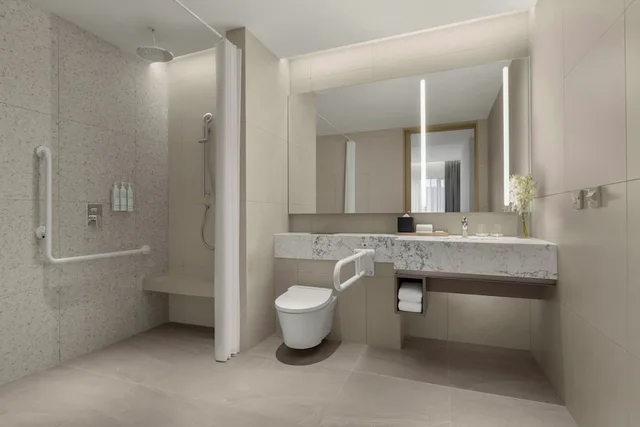 شقة بسرير كينج وسرير كوين بغرفتي نوم، Marriott Executive Apartments Kuala Lumpur 9/10