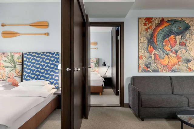 جناح جونيور بسرير مزدوج مع أريكة، Vienna House by Wyndham Andel's Cracow 2/4