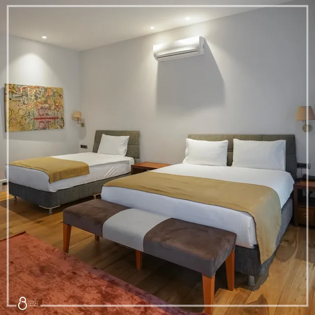 غرفة ثلاثية بحوض استحمام، Misafir Suites 8 Istanbul. 2/5