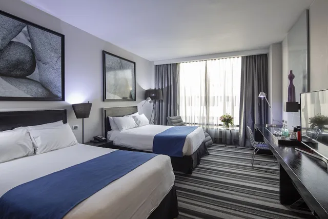 غرفة بسريرين مزدوجين، Wyndham Santiago Pettra 1/10