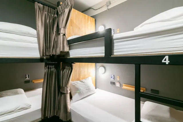 غرفة سوبيريور عائلية بأسرّة بطابقين، Timber Hostel 2/9