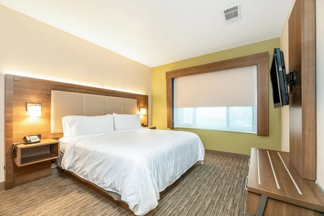 جناح بسرير كينج مع أريكة بمنطقة جلوس، Holiday Inn Express Hotel And Suites Fremont Milpitas Central 2/3