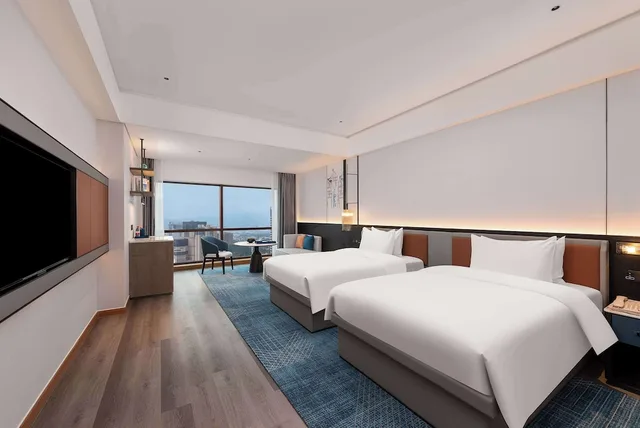 غرفة تنفيذية بسريرين منفصلين، Wyndham Putian Downtown 2/3