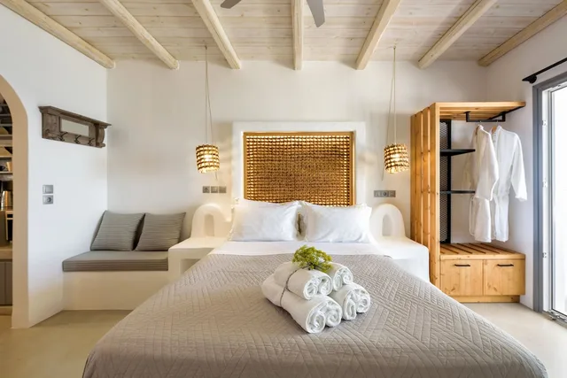 جناح استوديو بسرير مزدوج بإطلالة على البحر، Blue Waves Suites & Apartments - To Kyma 4/10