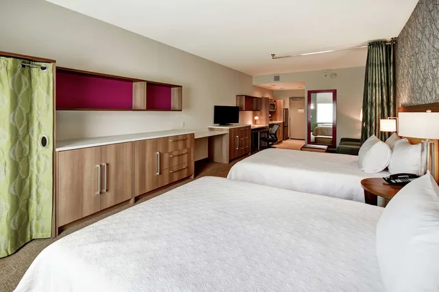 جناح استوديو بسريرين كوين لذوي الإعاقة، Home2 Suites by Hilton Springfield North 1/3