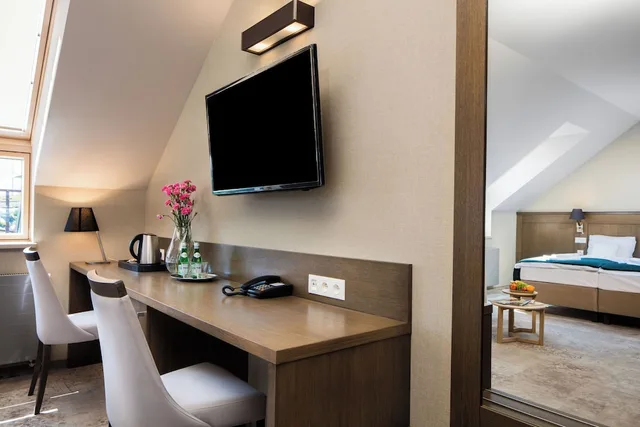 غرفة ديلوكس بسرير كوين بغرفة نوم واحدة، Residence Szary 8/8