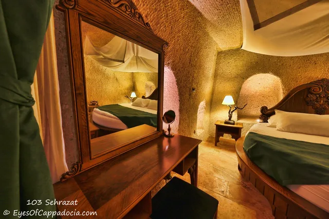 جناح ديلوكس بسرير كوين، Eyes Of Cappadocia Cave Hotel 3/10