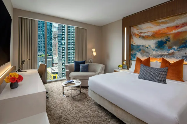 غرفة، Courtyard by Marriott New York Manhattan/Midtown West 1/2