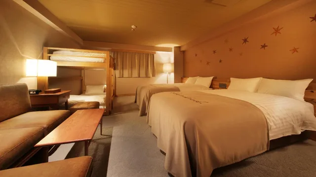 غرفة قياسية رباعية، Unwind Hotel Bar Sapporo 1/1