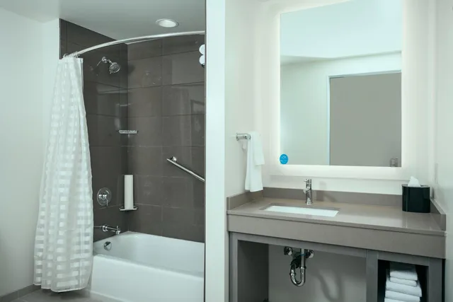 جناح استوديو بسرير كينج بمطبخ لذوي الإعاقة، Hyatt House Anchorage 3/4