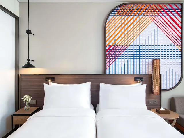 Deluxe, Twin Beds, Mercure Bangkok Surawong 4/6
