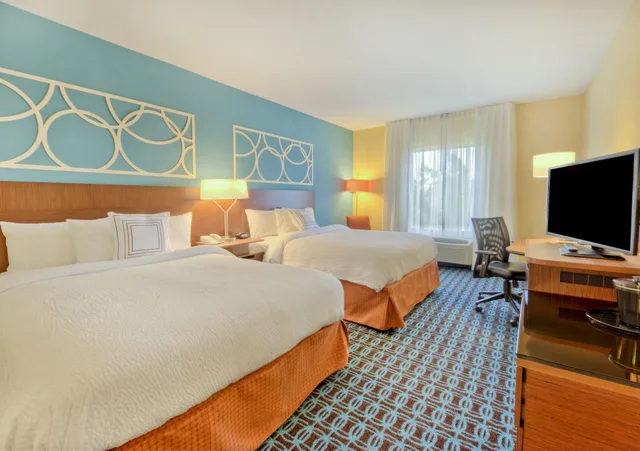 Room, Quadruple, Accessible, Fairfield Inn Suites Durham Southpoint 1/2