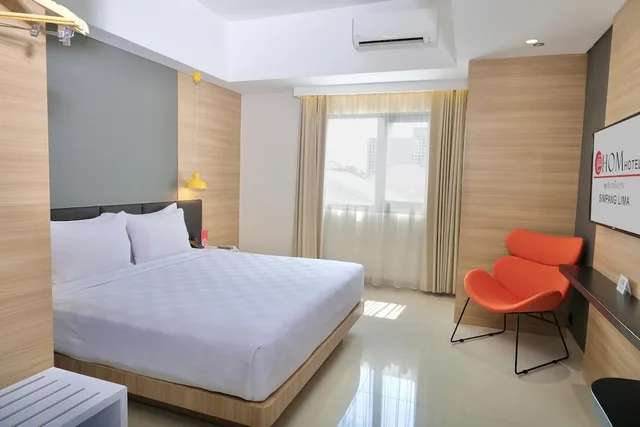 غرفة بريميوم ديلوكس بسرير مزدوج، @Hom Hotel Simpang Lima 1/2