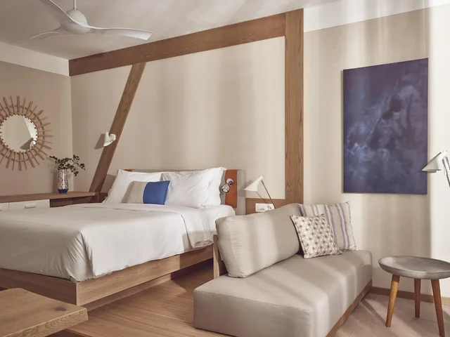 Zen, Junior Suite, Queen Bed, Outdoor Jetted Tub، Domes Aulus Elounda Resort, Curio Collection by Hilton 1/6
