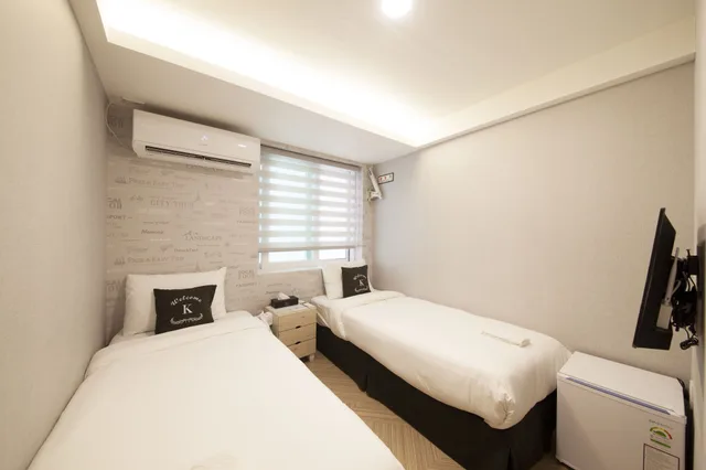 غرفة قياسية بسريرين منفصلين، K-Guesthouse Seomyeon 1 4/10