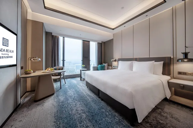 غرفة غراند ديلوكس بسرير كينج، Wanda Realm Kunming 1/1