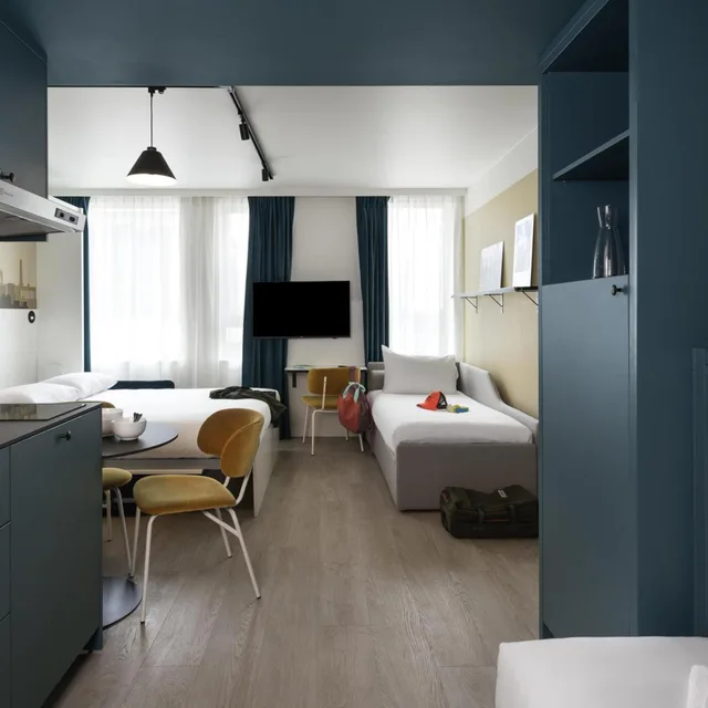 استوديو بسرير فردي، Adagio Access Gent Centrum Dampoort 2/9