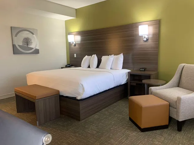 غرفة بسرير كينج لذوي الإعاقة، Best Western Plus Horseheads Inn Suites 3/4
