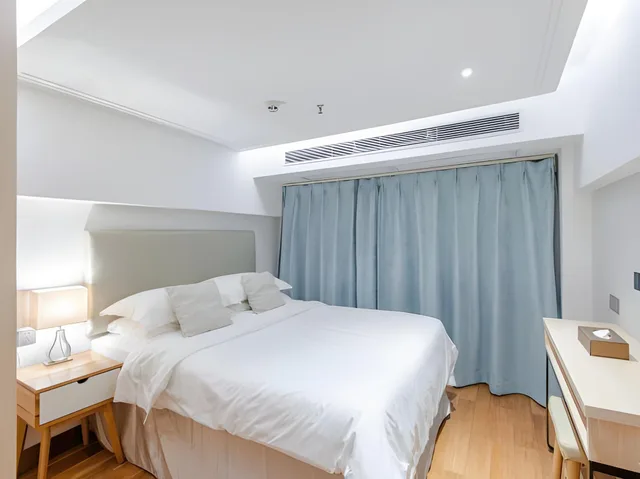2 Bedrooms, Duplex, Executive, Suite, 2 Double Beds, Washing Machine, Kitchen, Shenzhen Mint International Apartment 1/1