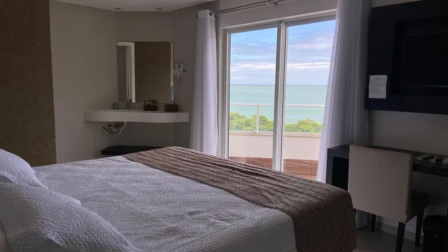 جناح ديلوكس بسرير مزدوج بإطلالة على البحر، Reserva Praia Hotel 1/6