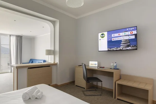 جناح جونيور بسرير كوين مع أريكة، B&B Hotel Park Hotel Suisse Santa Margherita Ligure 6/6