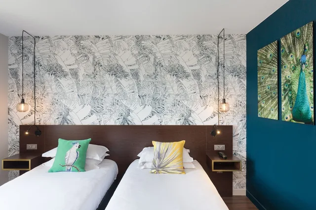 غرفة قياسية بسريرين منفصلين، Hotel Birdy By Happyculture 2/4