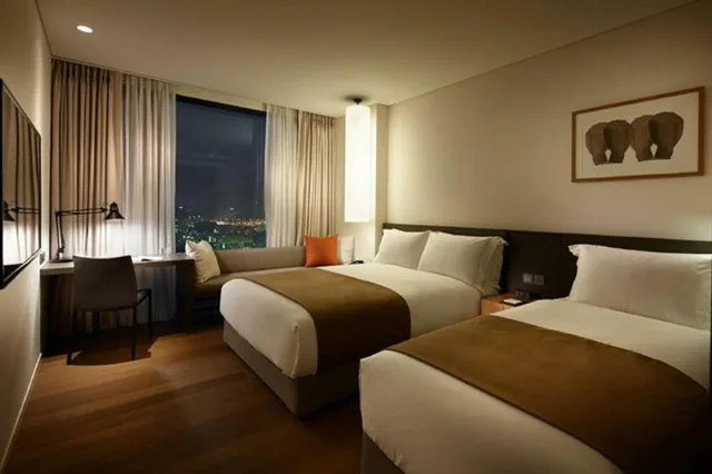 غرفة عائلية بإطلالة على المدينة، Shilla Stay Haeundae 1/1